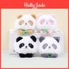 Süßer Plüschpanda Schlüsselanhänger Superweicher Plüsch Mini-Panda Taschendekoration