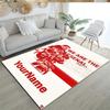 Arsenal Customized Name Floor Rug Office Rug Perfect for Playrooms Kitchen Outdoor Foyer Antislip Carpet Anime Office Decor Perfect Gift for Women/Men