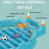 Football Table Mini Tabletop Interactive Game, Soccer Tabletops Competition Sports Games Desktop Catapult Toys for Family Game