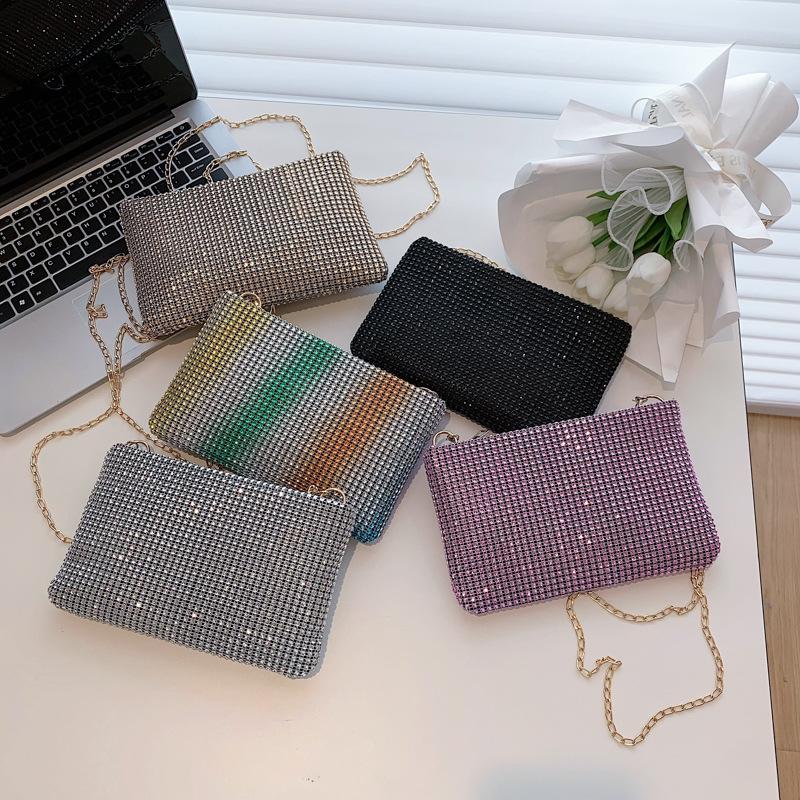 Fashion Women Evening Bag Party Banquet Clutch Bag For Ladies Daily Use Wristlet Purse Handbag Female Envelope Bag Bolsas Mujer