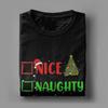 Christmas Nice Naughty 67 Meme T-Shirts for Men  Crazy Cotton Tees O Neck Short Sleeve T Shirt Gift Idea Tops