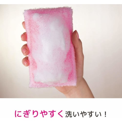 3M Scotch-Brite Kitchen Sponge, Foaming Net, Pink, WNT-77KP