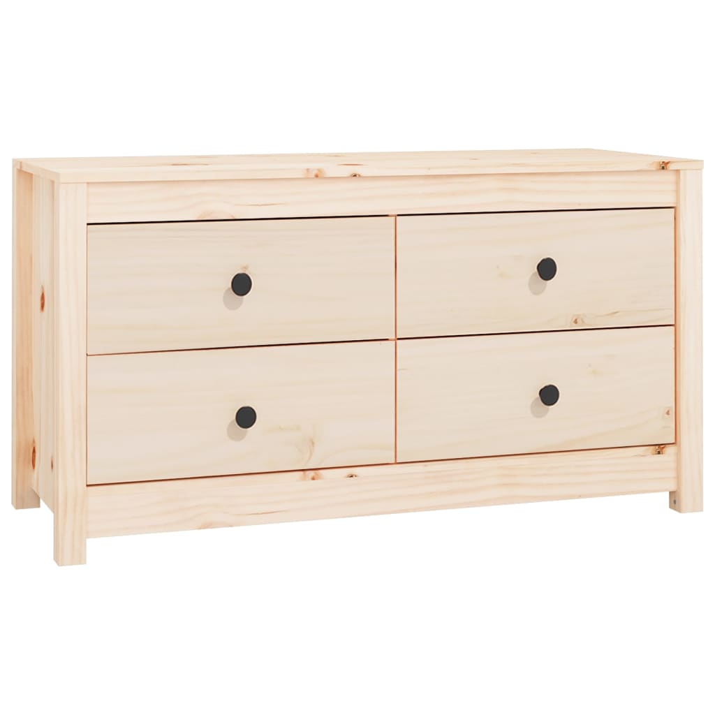 Sideboard 100 X 40 X 54 Cm Solid Pine Wood