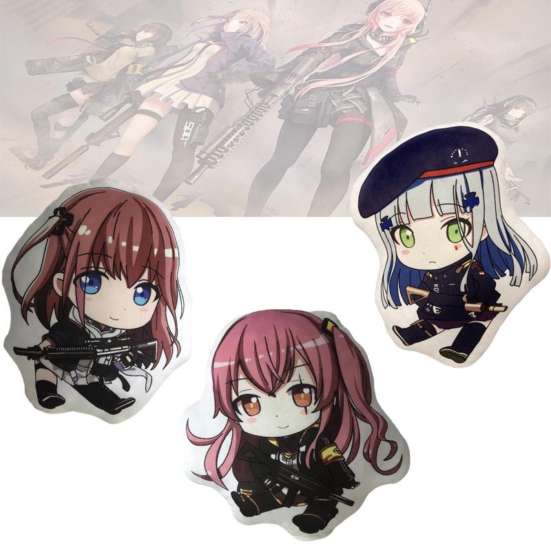 Soft And Crystal Super Soft Girls' Frontline Plush Pillow Star15 Double-sided Print Plush Keychain Pendant Doll