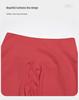Color-Block Yoga-Shorts mit überkreuztem Bund - Hüfthebende Passform für Laufen & Fitness