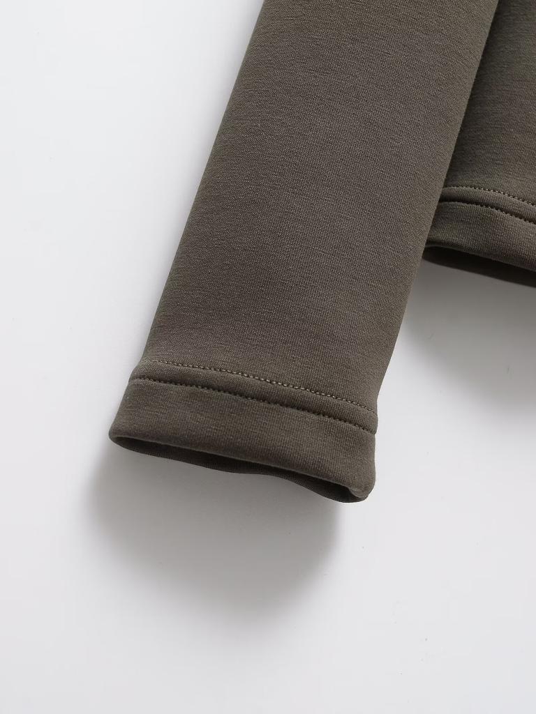 Autumn Winter Women's Elegant Patchwork Hooded Air Cotton Jackets Lady Fashion Army Green Warm Slim Fit Sports Parkas Coats