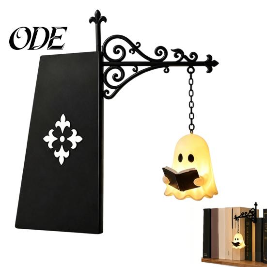 Závěsné noční světlo, Vintage lucerna do knihovny, Kouzelná lampa do čtecího koutku, Dekorativní teplé ambientní osvětlení polic a stolů, Očarující