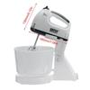 100W 7 Speed Electric Food Mixer Table Stand Cake Dough Mixer Handheld Egg Beater Blender Baking Whipping Cream Machine