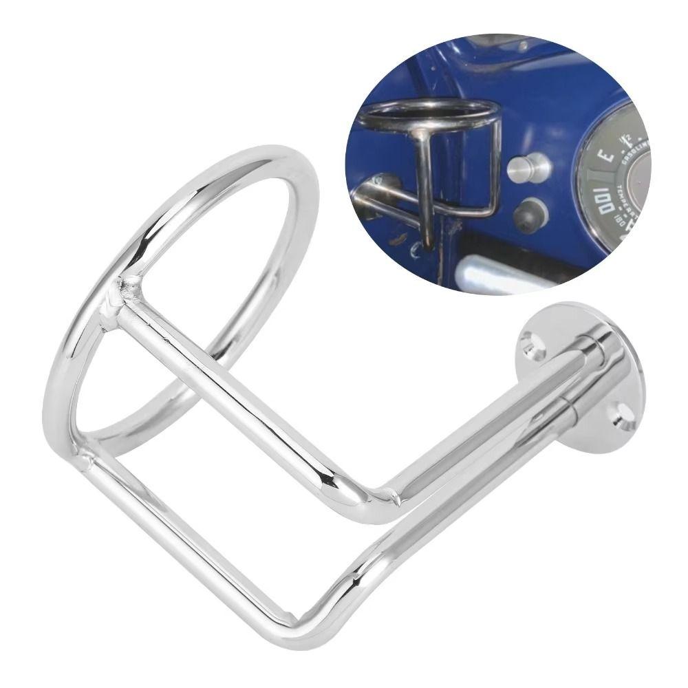 Anti-rust Boat Ring Cup Holder Mirror Polished Marine Drink Rack RV Beverage Holder  Camper Van