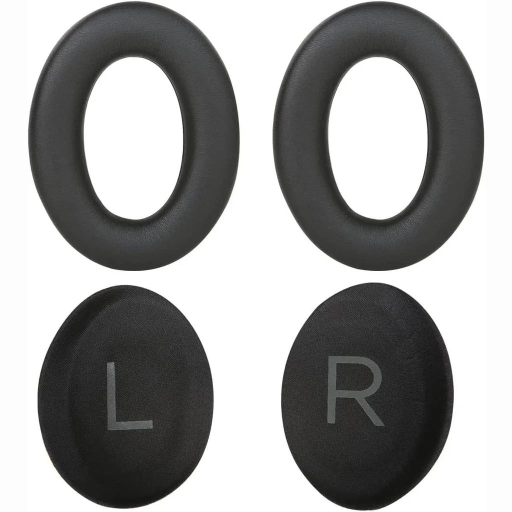 Replacement Ear Pads Cushions for Bose QC45 QuietComfort QC 45 Headphone Softer Protein Leather Earpads