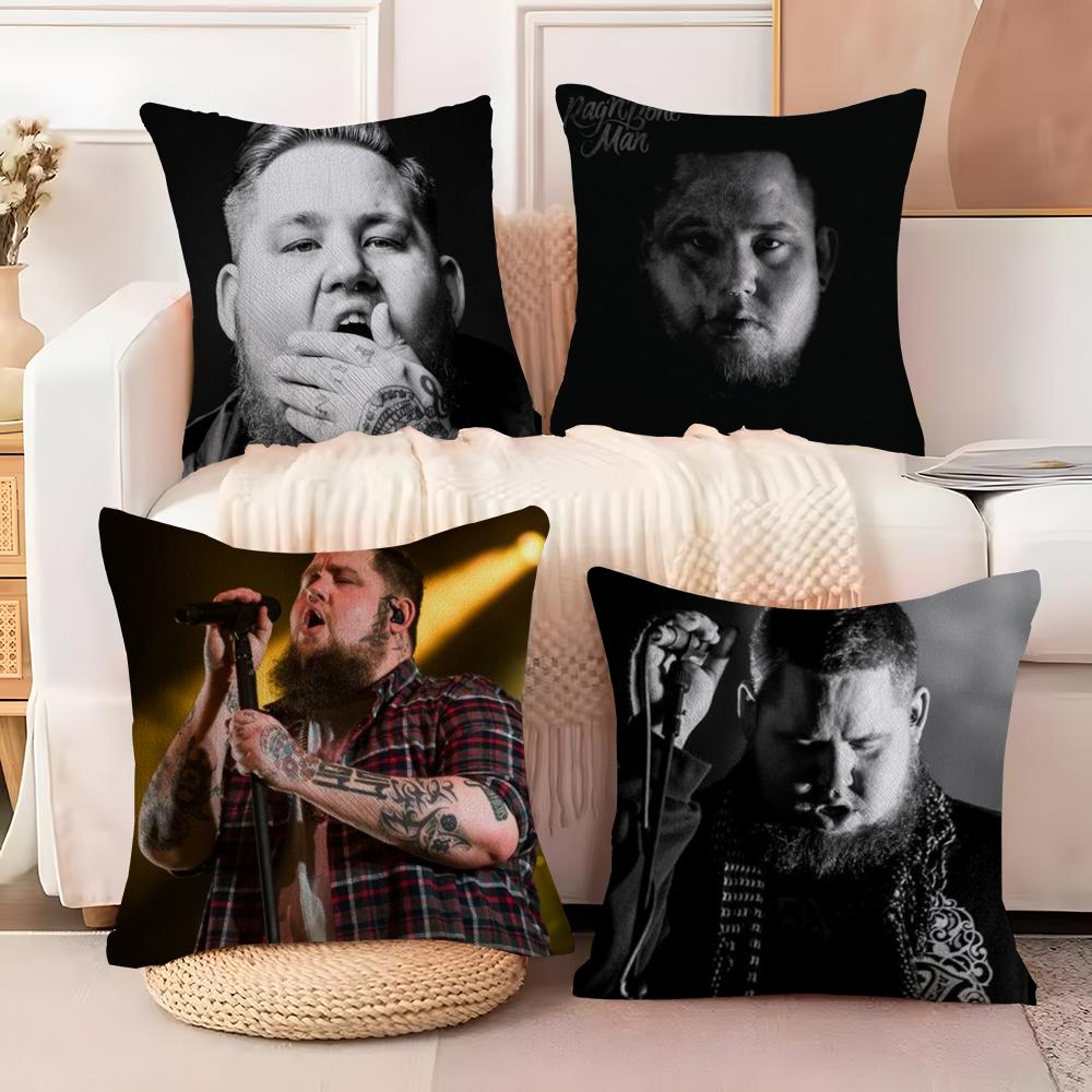 Singer R-RagnBone Man Pillow Case Home Living Room Decoration Linen Pillow Cases Cushion Cover