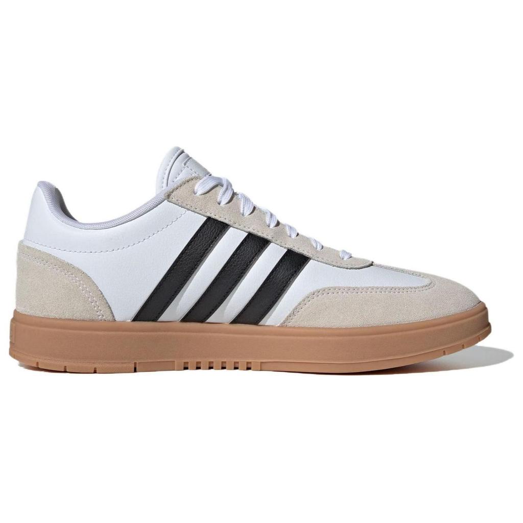 Adidas Gradas White Black Gum Unisex Sneakers Cloud-White Core-Black Matte-Gold IE9044
