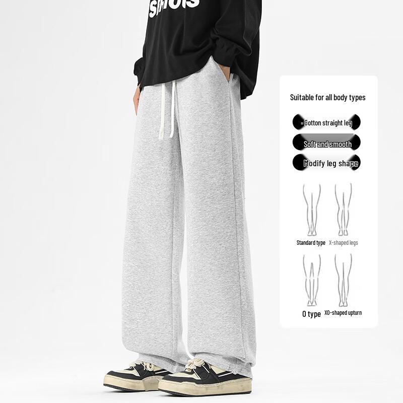 

MEDE Men s Loose Straight Sweatpants 3XL