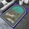2025 New Muslim Carpet Rug for Living Room Bedroom Home Sofa Decoration,Kids play Non-slip Floor Mat124