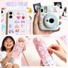 Morishop 10 Sheets Cute 3D Glitter Puffy Stickers Notebook Phone Water Bottle Craft Supplies Gift for Girls Kids