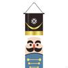 Couplet Porch Sign Nutcracker Curtain Hanging Door for Garden Party Garage