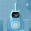 USB Rechargeable Walkie Talkie for Kids Outdoor Adventure Electronic Walkie Talkie Toy Cartoon Walkie Talkie for Camping