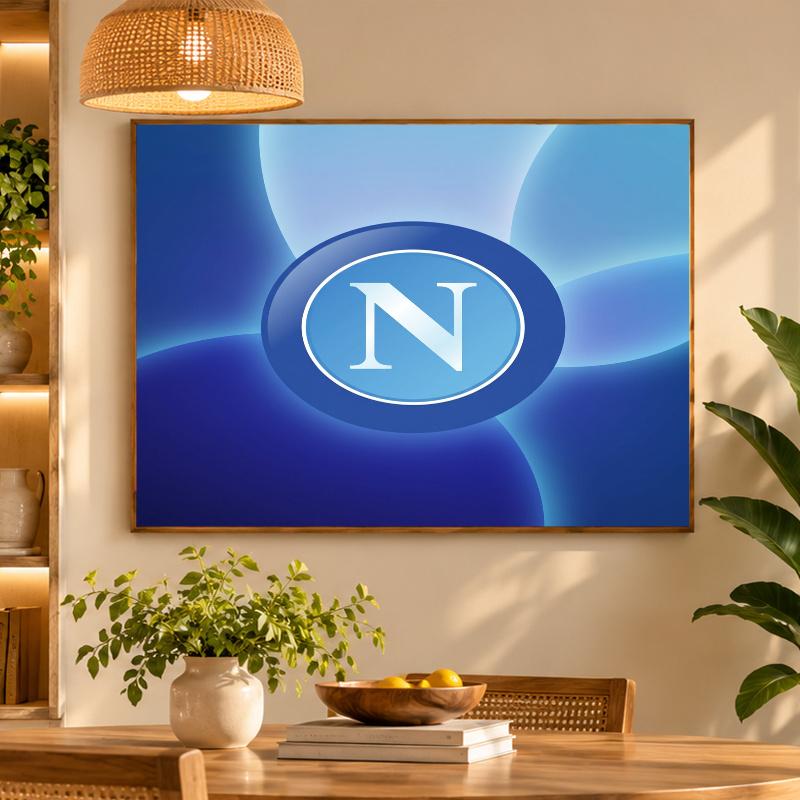 5D Diamond Painting Napoli FC DIY Full Drill Diamond Art Kit Home Decoration