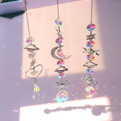 Sonnenfänger Glänzender Dekorativer Diamant Legierung Garten Prismen Anhänger Hängeanhänger Dekor ADM