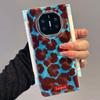 Blue Background Leopard Phone Case for Honor 400 200 90 Smart Pro Magic7 6 5 70 Lite X9a X9c X9b X8b X8a X8c X7c X7b X6c Cover