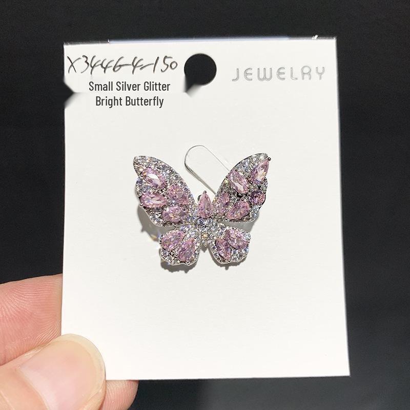 Exquisite French Luxury Butterfly Brooch for Elegant Evening Gowns