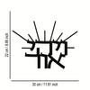 Let There Be Light Metal Wall Art Bohemian Design Biblical Iron Decor Home Gift