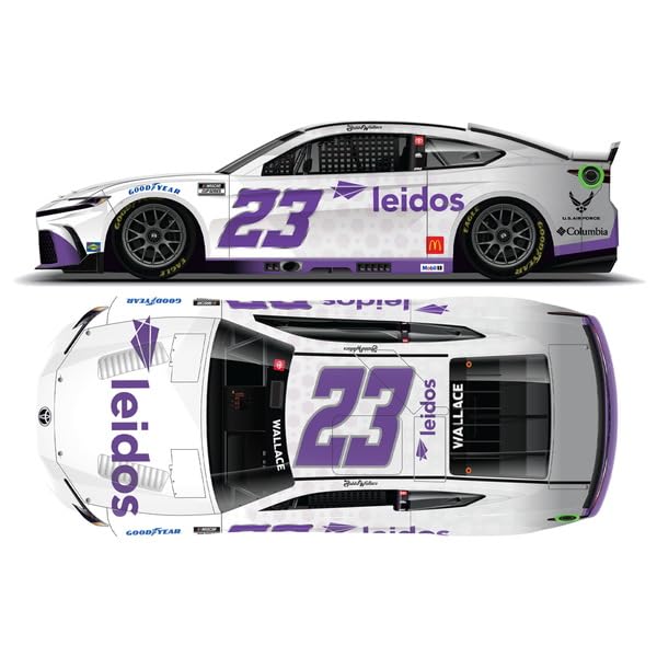 Kyosho Lionel Racing NASCAR CUP (NASCAR Cup Series) 1/64 Scale LEIDOS 2025 Toyota Camry XSE Bubba Wallace #23 Finished Model LR323703