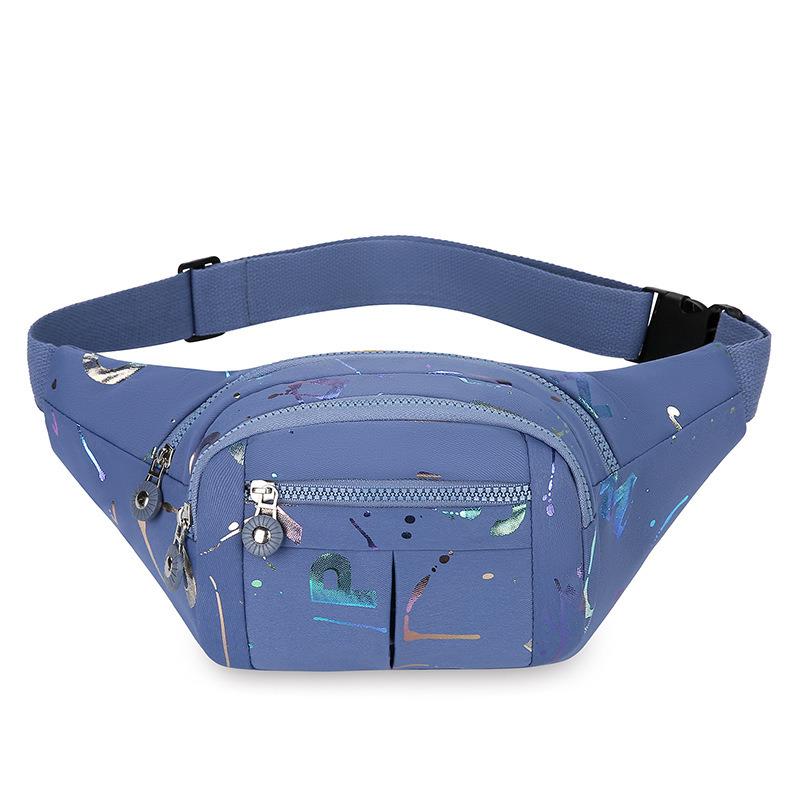 Men Women Waist Fashion Multifunctional Fanny Pack For Unisex Bag Belt Bum Hip Belly Shoulder Crossbody Cross Body Side Handbag синий 1550₽