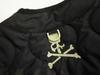 Skull Embroidery Baseball Collar Cotton Jacket - MMJ American Trendy Brand Outerwear