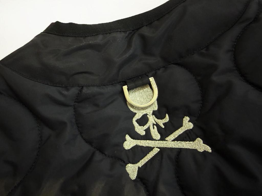 Skull Embroidery Baseball Collar Cotton Jacket - MMJ American Trendy Brand Outerwear
