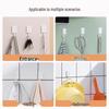 CHAHUA No-Punch Adhesive Storage Hooks
