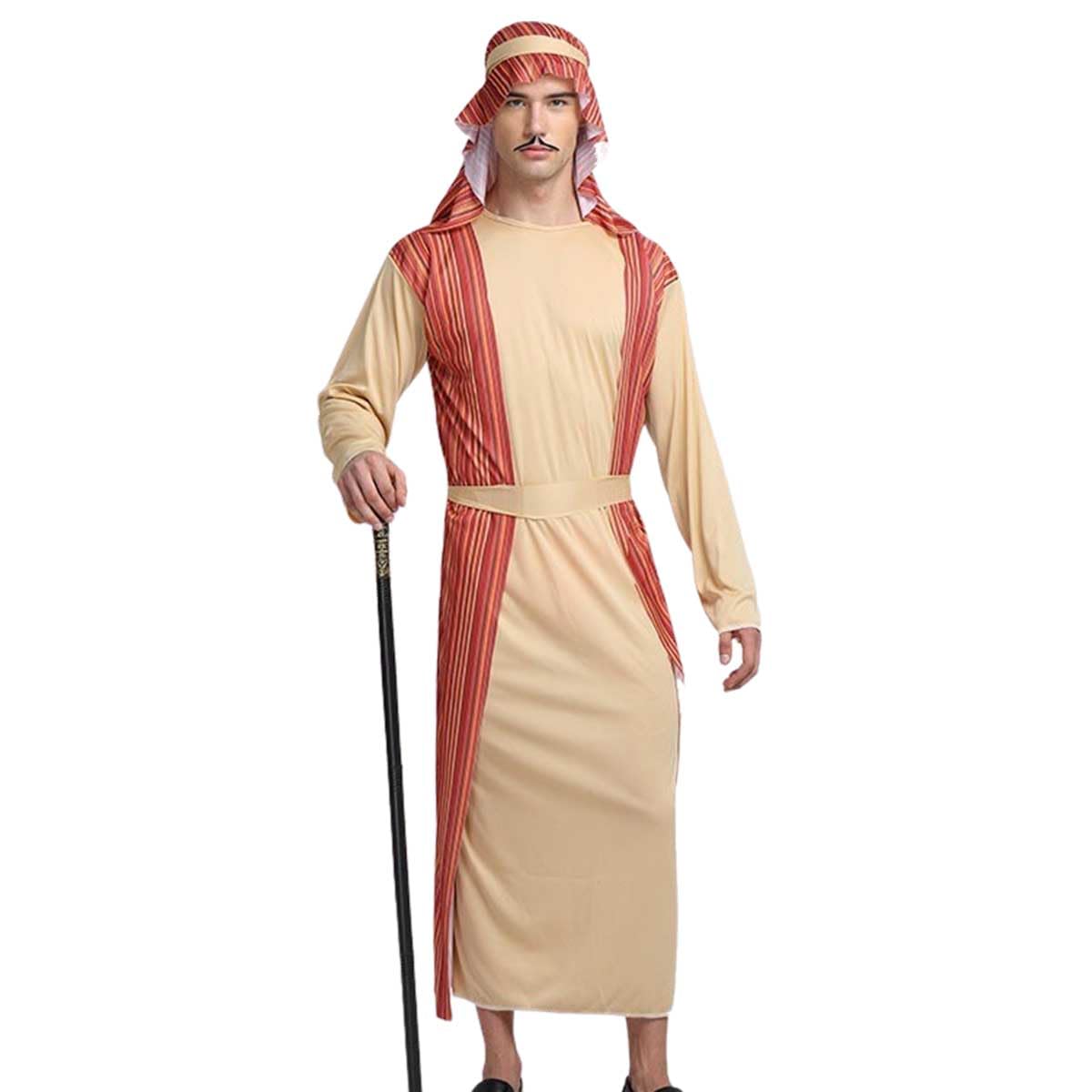 

[monoii] Arab Oil Tycoon Cosplay Costume, Funny Costume, Halloween Millionaire Costume, Funny Costume, e0601