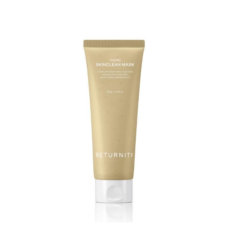 Returnity Job's Tears Pore Refining Wash-Off Mask 120g | Kaolin Clay Mask | Exfoliating & Pore Care | Korean Skincare