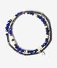 Aekki Dual Beat Blue Gemstone Bracelet