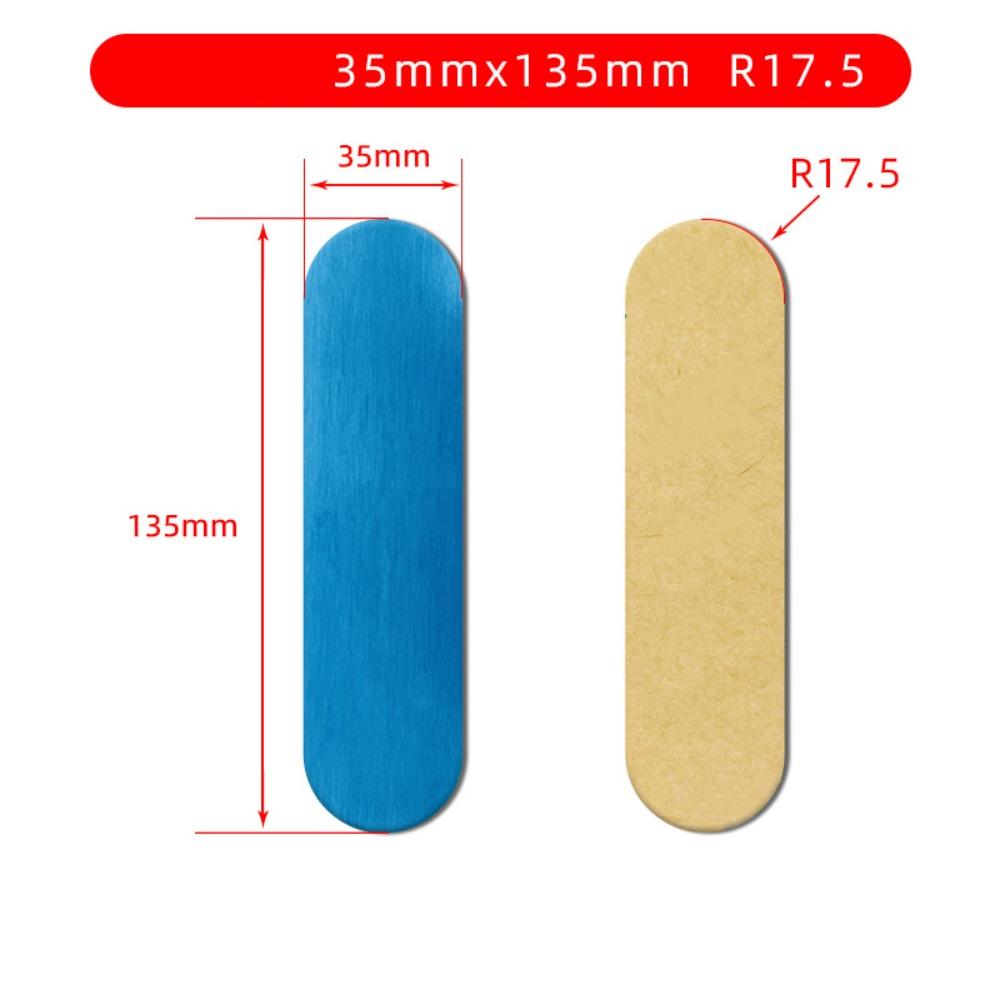 10PCS Reusable Self-Adhesive Patch Magnetic Adsorption Steel Plate for Magnetic Parking Signs