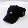 High Ponytail Kids Sun Hat Solid Color Baby Peaked Cap Korean Children's Baseball Cap  Outdoor