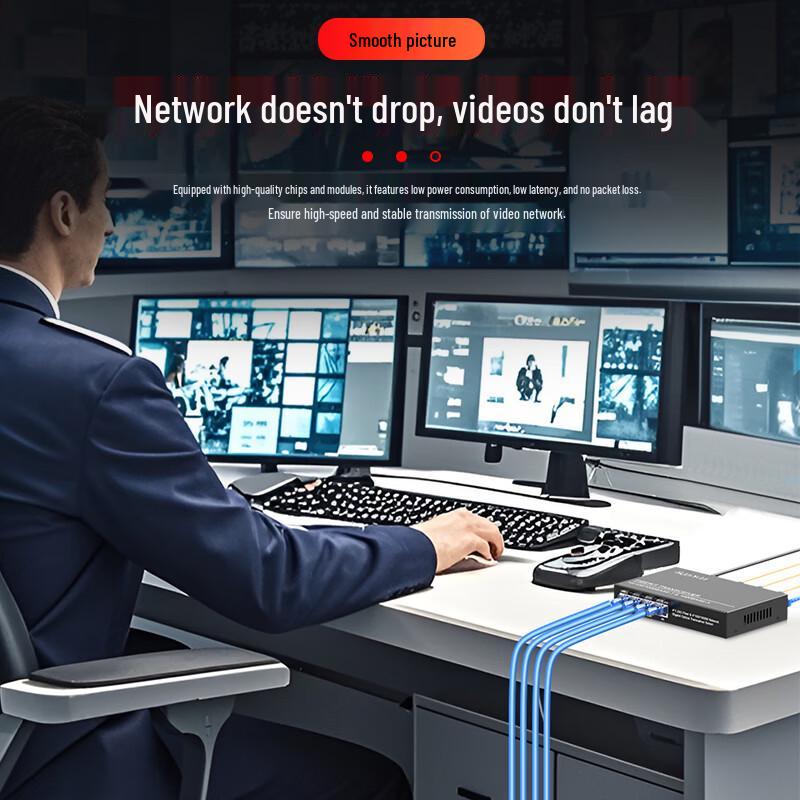 Fenghuo Weishi Gigabit Fiber Optic Media Converter