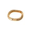 European and American Jewelry Exaggerated Heavy Industry Jewelry Glossy Bracelet Oval Personality Wide Bracelet Bracelet