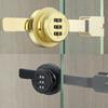 Password Lock Heavy Duty Anti-theft Security Door Lock Thicken Keyless Latches