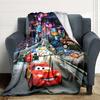 Cars Movie Poster Blanket Soft Throw Blanket For Home Bedroom Bed Sofa Travel Office Solid Christmas Blanket