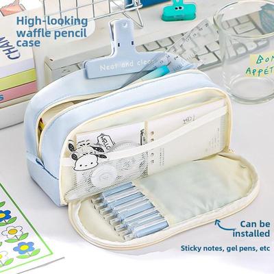 "Stilvolles Federmäppchen mit großem Fassungsvermögen für Schüler: Perfekt für Mädchen in der Mittel-, Grund- und Oberstufe.