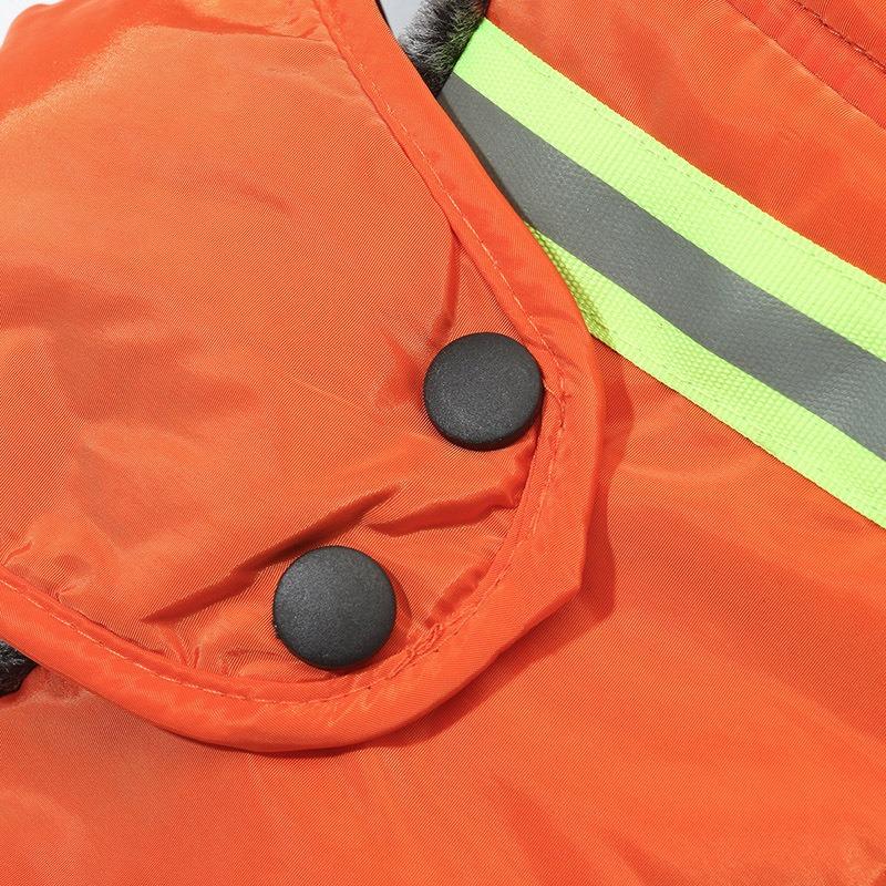 Winter thermal hat, windproof and cold-proof headgear, outdoor reflective labor protection, ear protection, mask, thickened cotton hat.