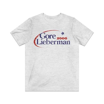 Maglietta da uomo vintage Gore Lieberman 2000
