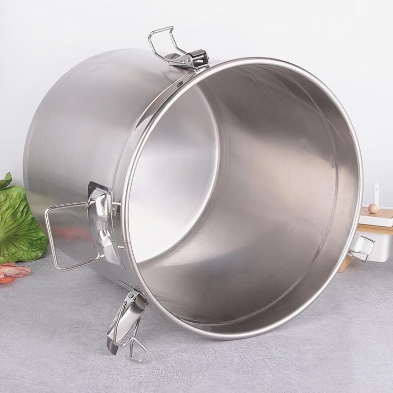 Stainless Steel Sealed Storage Bucket