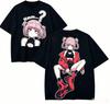 Call of The Night Anime Lover T-shirt Harajuku Cotton New Model High Street Retro Oversized Uni