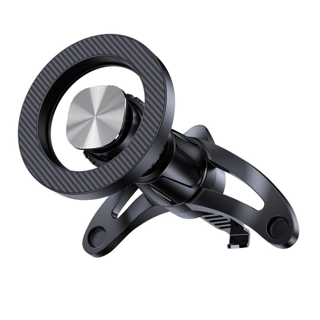 Magnetic Car Air Vent Phone Holder with Telescopic Folding Ring