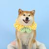 Dog Bandana Bib Cute Yellow Duck Design Dog Saliva Towel Adjustable Pet Collar Scarf for Small Medium Large Dogs Cats