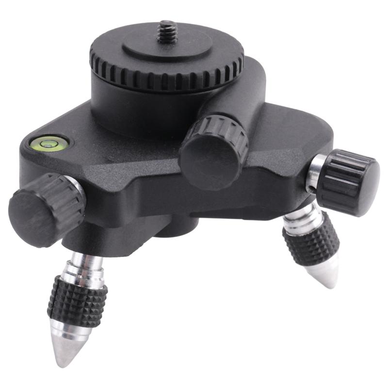 1 PCS Level Bracket 360-Degree Rotatable Plastic+Metal For Home Decoration Construction-B61B
