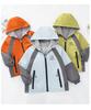 Wendbare Fleece-gefütterte Jacke für Jungen: Wasserdichte Kinder-Windjacke für Frühling & Herbst, Modell 2026.