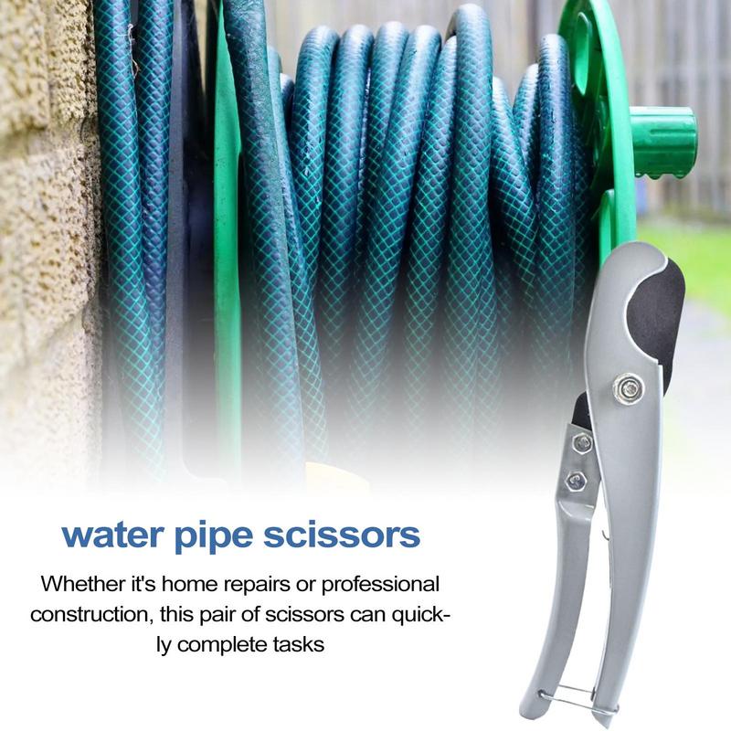 PE-Schneider Ratschenrohrschneider Werkzeug Schlauchschneider für PVC PPR und Schläuche Stahlkörper mit scharfen Edelstahlmessern